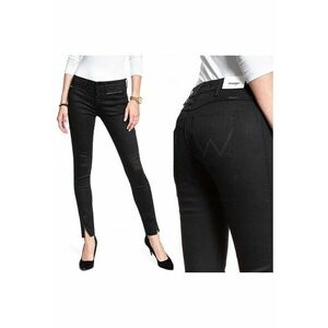 Blugi dama - Corynn - 1100-79 - Bumbac - Lungi - Petite - Denim - W26-L32 US - Negru imagine