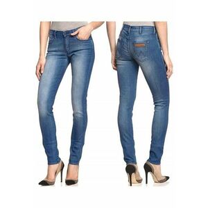 Blugi dama - W25Fza41S - 1258-185 - Bumbac - Lungi - Petite - Denim - W25-L32 US - Albastru imagine