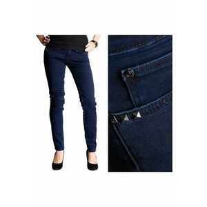 Blugi dama - Lynn - 36560-46 - Bumbac - Lungi - Petite - Denim - W28-L33 US - Albastru imagine