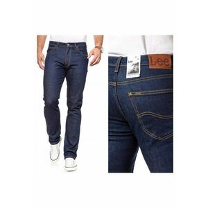 Blugi barbati - L4527145 - W31-L34 US - Bumbac - Lungi - Dreapta - Simplu - 5 buzunare - Albastru imagine