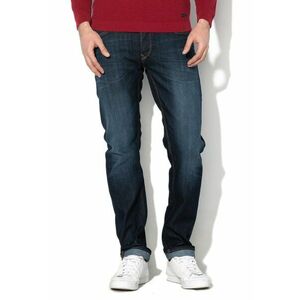 Blugi regular fit cu aspect decolorat Daren imagine