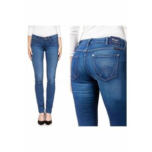 Blugi dama - Corynn - 520-135 - Bumbac|Elastan - Lungi - Petite - Denim - W28-L34 US - Albastru imagine