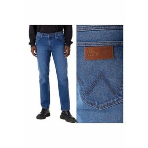 Blugi barbati - Earthwash - Bumbac - Lungi - Barbati - Regular fit - W31-L34 US - Albastru imagine