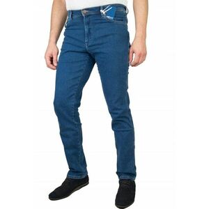 Blugi slim pentru barbati - Bumbac - Albastru - W42 - L34 imagine
