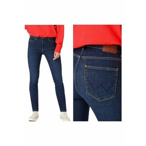 Blugi dama - Skinny - 43835-84 - Bumbac|Poliester|Elastan - Lungi - Petite - Denim - W27-L32 US - Albastru imagine