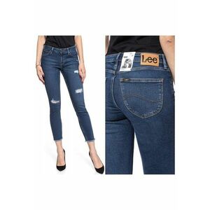 Blugi dama - L526Dtcx - 15887-44 - Bumbac - Lungi - Petite - Denim - W26-L33 US - Albastru imagine