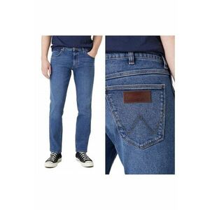 Blugi barbati - W15Qkp59U - Bumbac - Lungi - Barbati - Regular fit - W38-L32 US - Albastru imagine