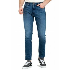 Blugi slim pentru barbati - Bumbac - Albastru - - imagine