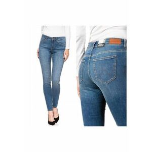 Blugi dama - Skinny - 11574-184 - Bumbac - Lungi - Petite - Denim - W24-L32 US - Albastru imagine
