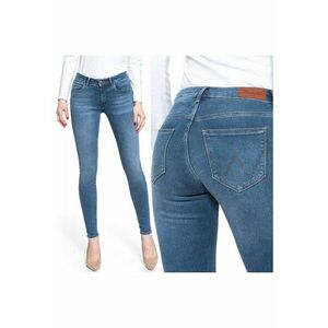 Blugi dama - Skinny - 18916-184 - Bumbac - Lungi - Petite - Denim - W24-L32 US - Albastru imagine