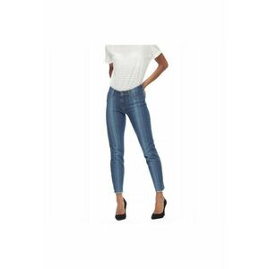 Blugi dama - Elly Cropped - 23121-31 - Bumbac - Scurti - Petite - Denim - W29-L31 US - Albastru imagine