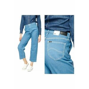 Blugi dama - Wide Leg - 20313-46 - Bumbac - Scurti - Regular fit - Denim - W28-L33 US - Albastru imagine