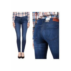 Blugi dama - Skinny - 10643-185 - Bumbac - Lungi - Petite - Denim - W25-L32 US - Albastru imagine
