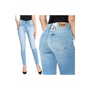 Blugi dama - Scarlett High - 18749-45 - Bumbac - Lungi - Petite - Denim - W27-L33 US - Albastru imagine