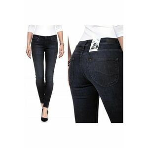 Blugi dama - Scarlett Skinny - 9815-26 - Bumbac - Lungi - Petite - Denim - W24-L31 US - Negru imagine
