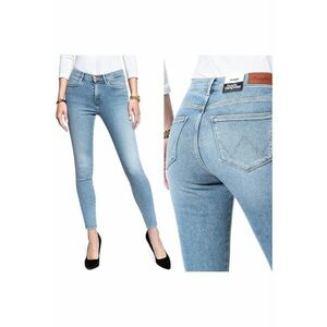 Blugi dama - High Skinny - 10620-184 - Bumbac - Lungi - Petite - Denim - W24-L32 US - Albastru imagine