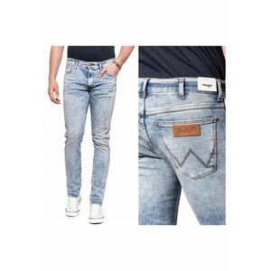 Blugi barbati - 7759-84 - Larston - Bumbac - Lungi - Barbati - Slim fit - W27-L32 US - Albastru imagine