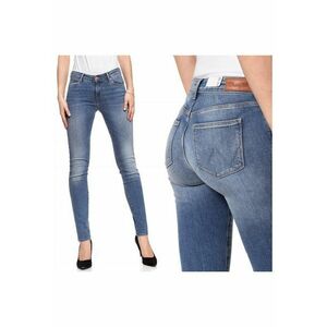 Blugi dama - Slim - 11068-79 - Bumbac - Lungi - Petite - Denim - W26-L32 US - Albastru imagine