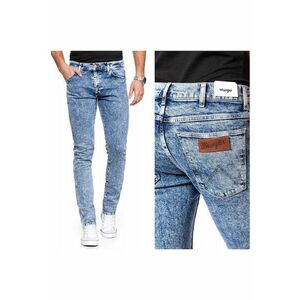 Blugi barbati - 7737-84 - Larston - Bumbac - Lungi - Barbati - Slim fit - W27-L32 US - Albastru imagine