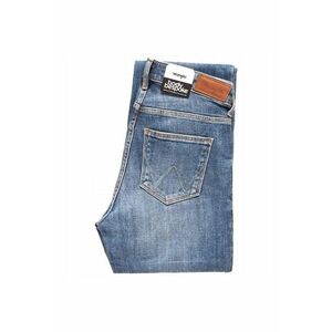 Blugi dama - Bootcut - 11086-184 - Bumbac - Lungi - Bootcut - Denim - W24-L32 US - Albastru imagine