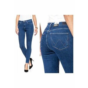 Blugi dama - 8551-184 - Bumbac - Lungi - Petite - Denim - W24-L32 US - Albastru imagine