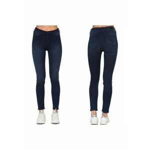 Blugi dama - Skyler - 6153-26 - Bumbac - Lungi - Petite - Denim - W24-L31 US - Albastru imagine