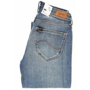 Blugi dama - Elly - 4185-46 - Bumbac - Lungi - Petite - Denim - W28-L33 US - Albastru imagine