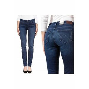 Blugi dama - Slim - 11579-79 - Bumbac - Lungi - Petite - Denim - W26-L32 US - Albastru imagine