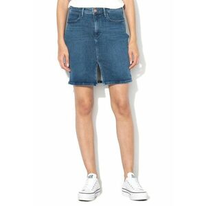 Fusta de denim cu slit frontal imagine