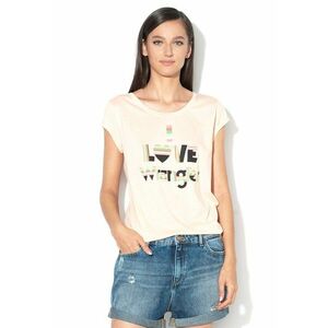 Tricou cu imprimeu text imagine