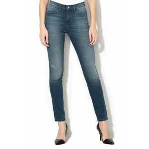 Blugi straight fit cu talie inalta imagine