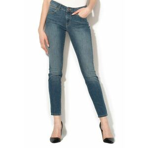 Blugi skinny cu aspect decolorat imagine
