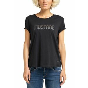Tricou cu logo metalizat imagine