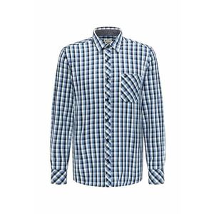 Camasa slim fit cu model in carouri imagine