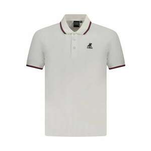 U.S. Grand POLO Tricou polo barbati cu logo brodat - cu detalii contrastante - din bumbac - Regular fit imagine