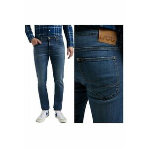 Blugi barbati - Luke - Bumbac - Lungi - Barbati - Slim fit - W31-L34 US - Albastru imagine