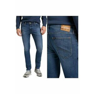Blugi barbati - Luke - Bumbac - Lungi - Barbati - Slim fit - W31-L34 US - Albastru imagine