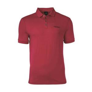 Tricou polo slim fit din bumbac cu logo discret imagine