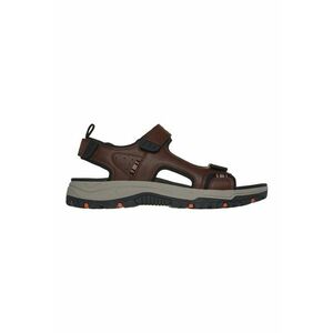 Sandale cu talpa plata si inchidere velcro Tresman-Hirano imagine