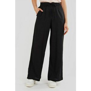 Pantaloni cu croiala ampla si talie inalta Poppy imagine