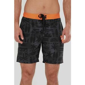 Pantaloni scurti de baie cu buzunare cu clapa Salimu imagine