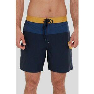 Pantaloni scurti de baie cu buzunare cu clapa Salimu imagine