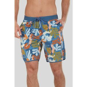 Pantaloni scurti de baie cu model colorblock imagine
