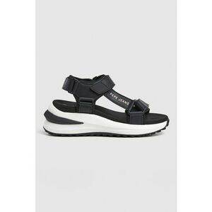Sandale wedge de piele imagine