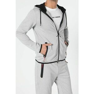 Hanorac slim fit cu fermoar imagine