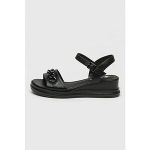 Sandale wedge cu aplicatie de lant Flieroy imagine