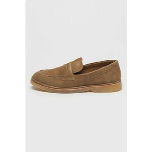 Pantofi loafer uni de piele intoarsa Oakland imagine