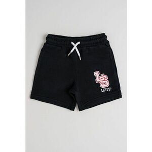 Pantaloni scurti din amestec de bumbac cu model text imagine