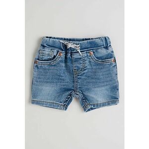 Pantaloni scurti din denim cu snur in talie imagine