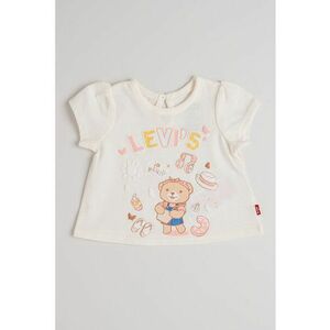 Tricou cu decolteu la baza gatului si imprimeu imagine